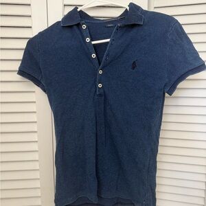 Polo by Ralph Lauren Indigo Blue Short-Sleeve Polo